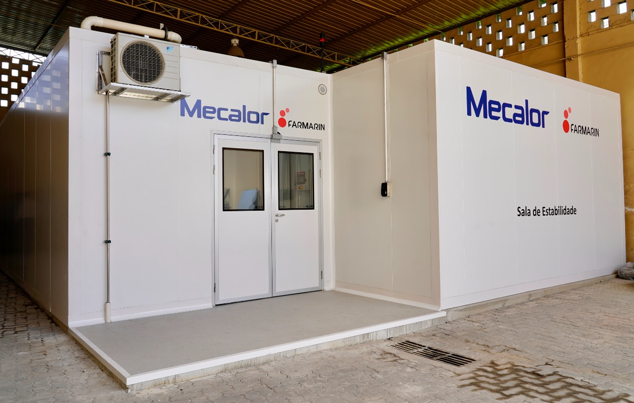 Mecalor entrega salas de teste walk-in para a Farmarin